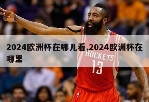 2024欧洲杯在哪儿看,2024欧洲杯在哪里